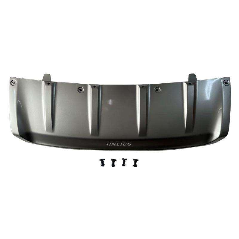 Front Bumper Towing Eye Cover for 2020 Land Rover Discovery 5 Anniversary Edition LR082830 - Black/Silver