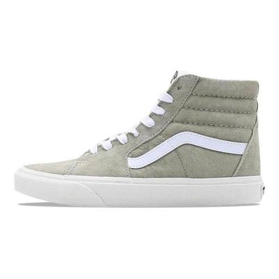 Sk8-Hi Pig Suede - Moss Grey Unisex Sneakers Snow-White VN0A5JMJB32