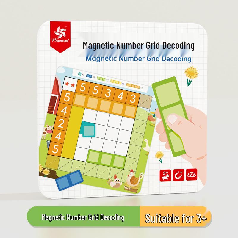 

Магнитные блоки для развития чувства числа: Математическая игра для детей раннего возраста