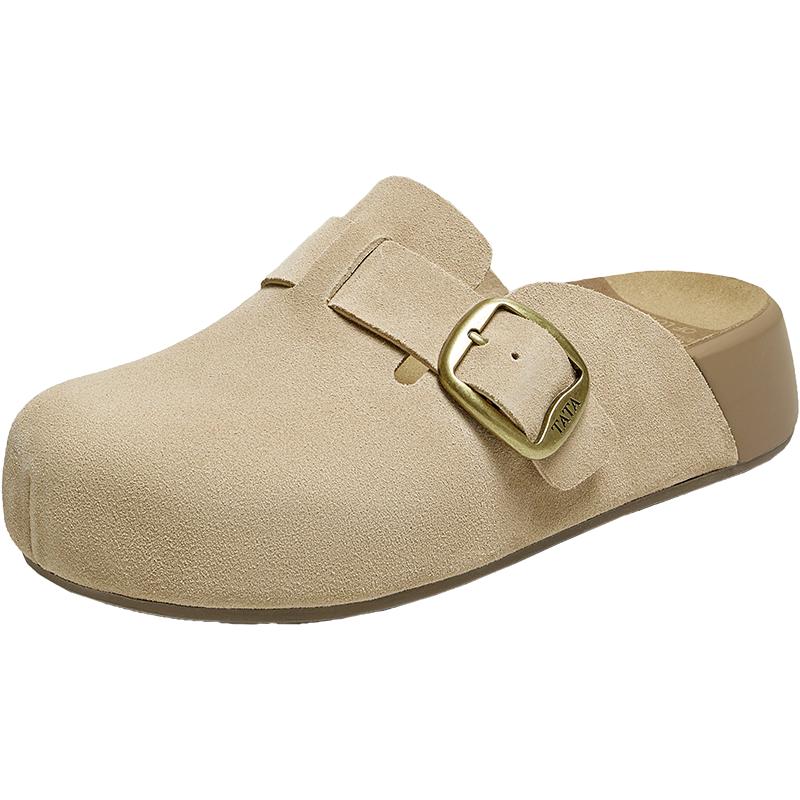 TATA Women s Platform Casual Slippers 35