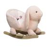 Pink -Themed Wooden Rocking Chair for Babies & Toddlers, with Seat Belt,