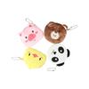Chicken Panda Plush Coin Purse Bear Cartoon Storage Bag Portable Plush Earphone Bag  Ladies