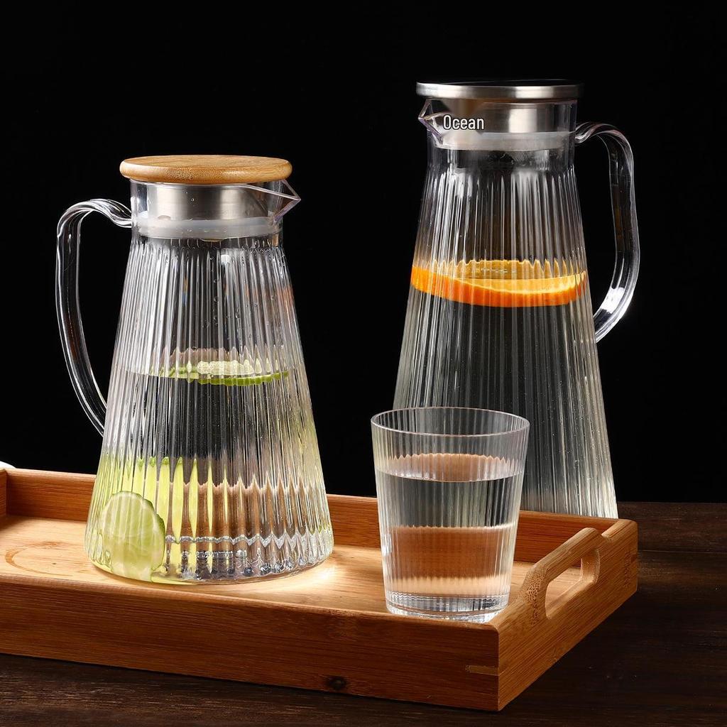 Acrylic High-Temperature Resistant Large Capacity Beverage Jug for Home and Commercial Use