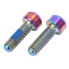 Mountain Bike Stem Screw Titanium Alloy Road Bicycle Seat Tube Clip Ring Fixed Accessory