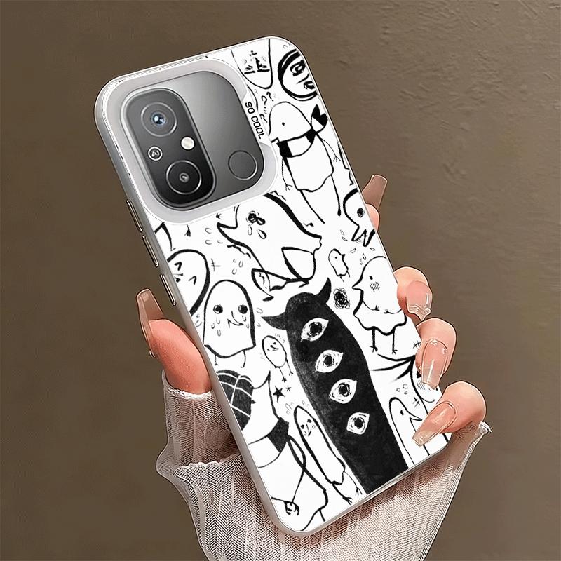 Oyasumi Punpun Anime Shockproof Phone Case for Xiaomi Poco X7 X6 X5 X3 Pro F7 Ultra M8 Redmi 15C 15 14C 13C 12C 10C 13 12 10