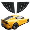 2-Piece Decorative Triangle Window Louvers for 2019-2025 Toyota Supra GR A90/A91.