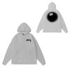 Mens Oversized Hooded Sweatshirt With Letter Print Heavyweight Cotton Winter Streetwear Style