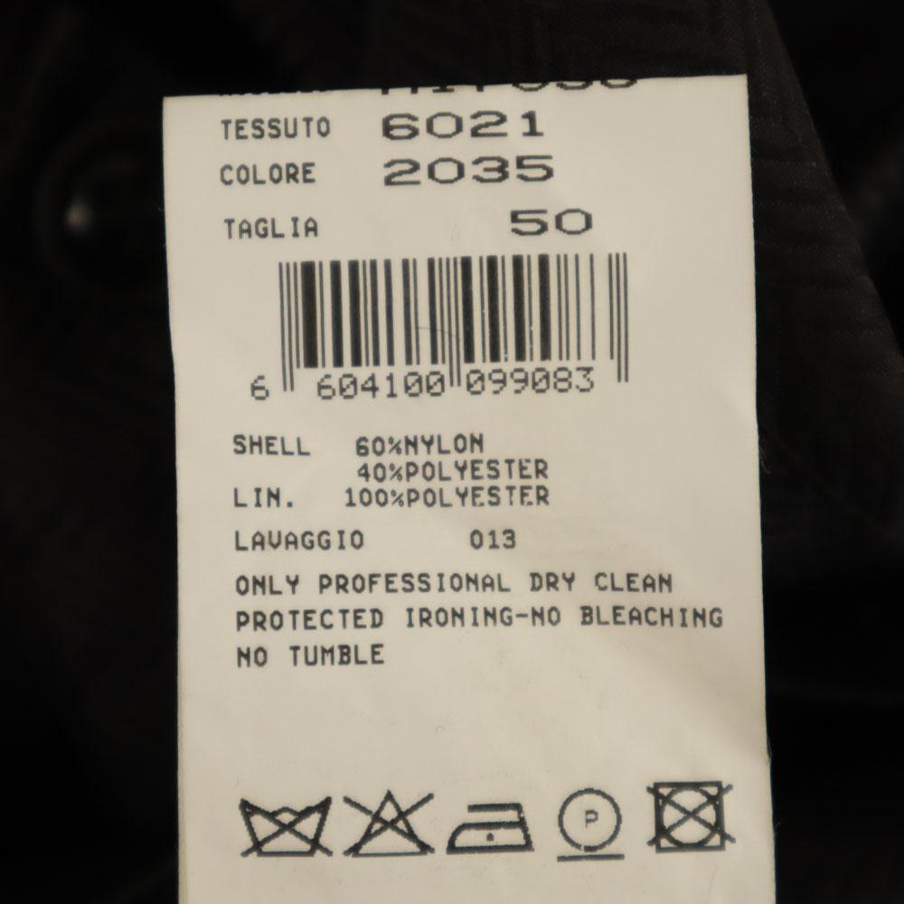 Armani Collezioni Made In Italy Herringbone Pattern Stainless Collar Coat Men's Used