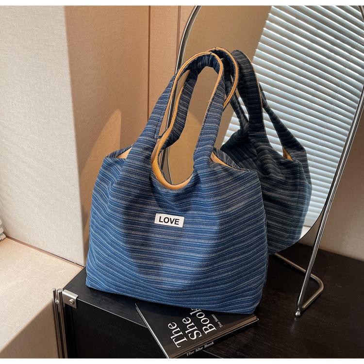 

Ретро контрастные цвета большая вместимость повседневная универсальная на плечо приморский отпуск сумка-мессенджер повседневная холщовая сумка темно-синий