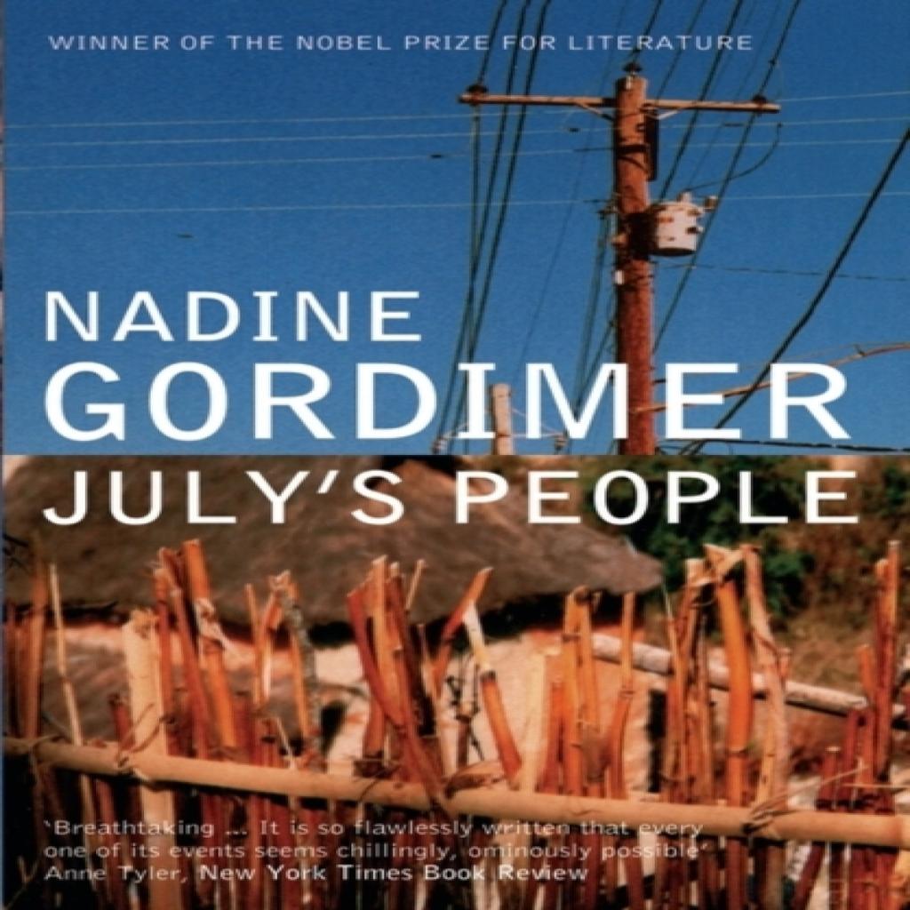 Julys People by Nadine Gordimer Paperback Book 9780747578383