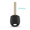 KEYYOU 10X Replacement Blank Car Remote Key Shell Case For Kia Spectra Rio Transponder Chip Key No Chip With Right/Left Blade