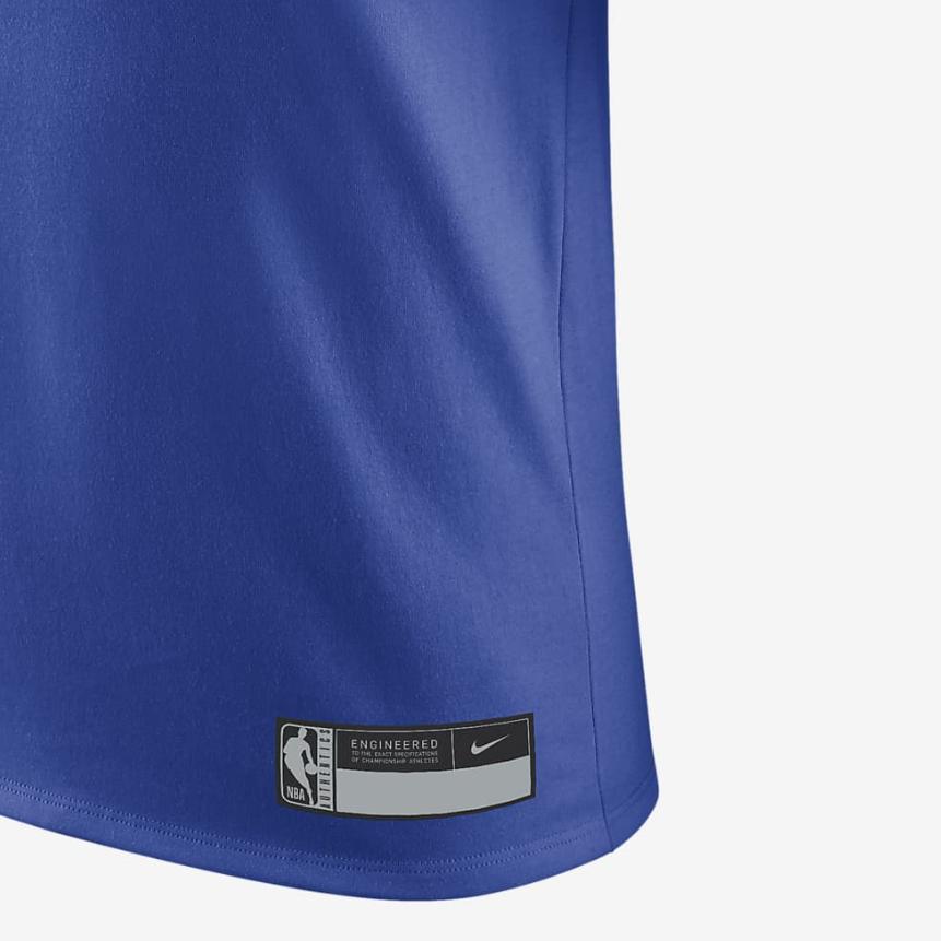 Nike Dallas Mavericks Mens  Dri-FIT NBA T-Shirt Men Tops Blue HF1824-480