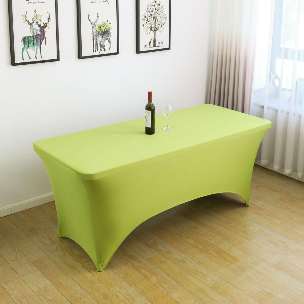 Elastic Cross-Border Stretch Tablecloth for Cocktail Bars, Counters, Banquets, and Outdoor Weddings.