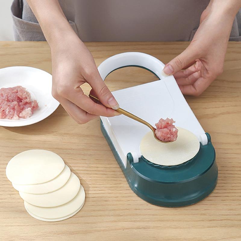 2-in-1-Knödelmaker, Knödelhaut-Maker, Knödelformen, manuelle Teigpresse, Werkzeug zur Herstellung von Küchenbackgebäck