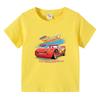 Potdemiel Summer Disney McQueen Car Kid Shirts Boys T-shirt Short-sleeved for Children's Baby Tee Clothes Kids Tops