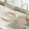 New MultiFunction Kitchen Storage Shelf Fast Drying Space Saving Chopsticks Rack Stable Kitchen Storage Rack Kitchen Use