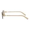Tiffany & Co. Frameless Design Metal Oval Sunglasses Women sunglasses Gold 0TF3104D617811