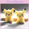 Jucărie de pluș Pikachu adorabilă și drăguță cu păr lung, breloc, farmec moale și de îmbrățișat