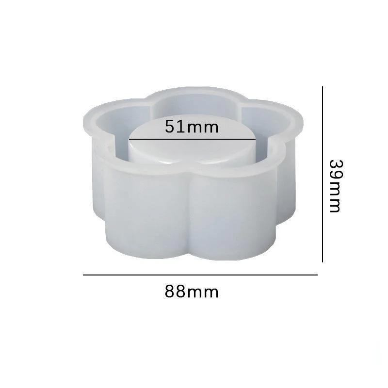 Matriță Silicon Rășină Epoxidică Floare Formă Floare de Prun Suport Lumânare Silicon Turnare Instrument de Făcut Bricolaj Turnare Meșteșuguri Cadouri Nou