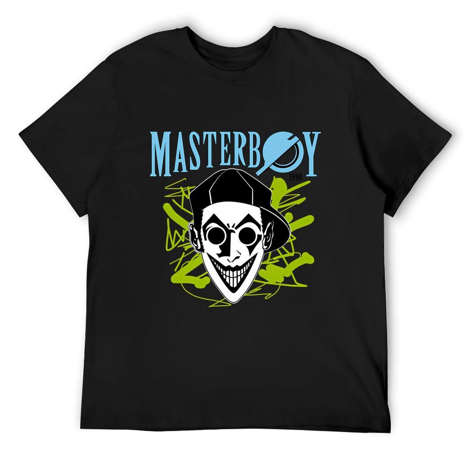 

Masterboy - Dance 90 s edition T-Shirt vintage graphic t shirt vintage oversized t shirt sublime mens t shirts top quality 4XL