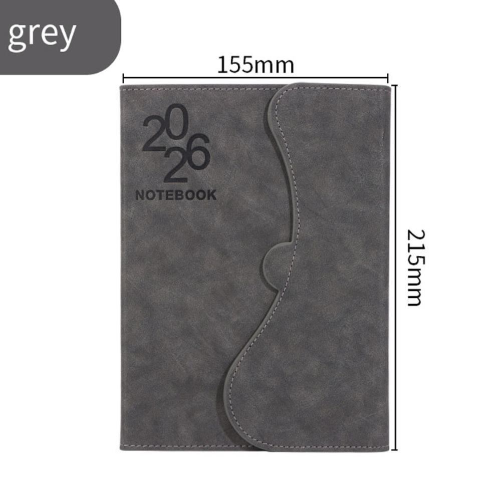 English Notebook Efficiency Manual Diary Weekly Planner 2026 Schedule Book School Office Supplies