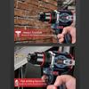16.8V 2 IN 1 Brushless Electric Drill 350NM Cordless Drill 10MM Chuck Mini Electric Screwdriver Tools Lithium Ion Battery