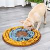 Dog Snuffle Mat Interactive Treat Puzzle Toys Slow Feeder with Licking Mat Improving Intelligence for Puppy 19" x 19"