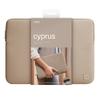 Uniq Torba Cyprus Laptop Sleeve 14 Nude Brown Water-Resistant Neoprene