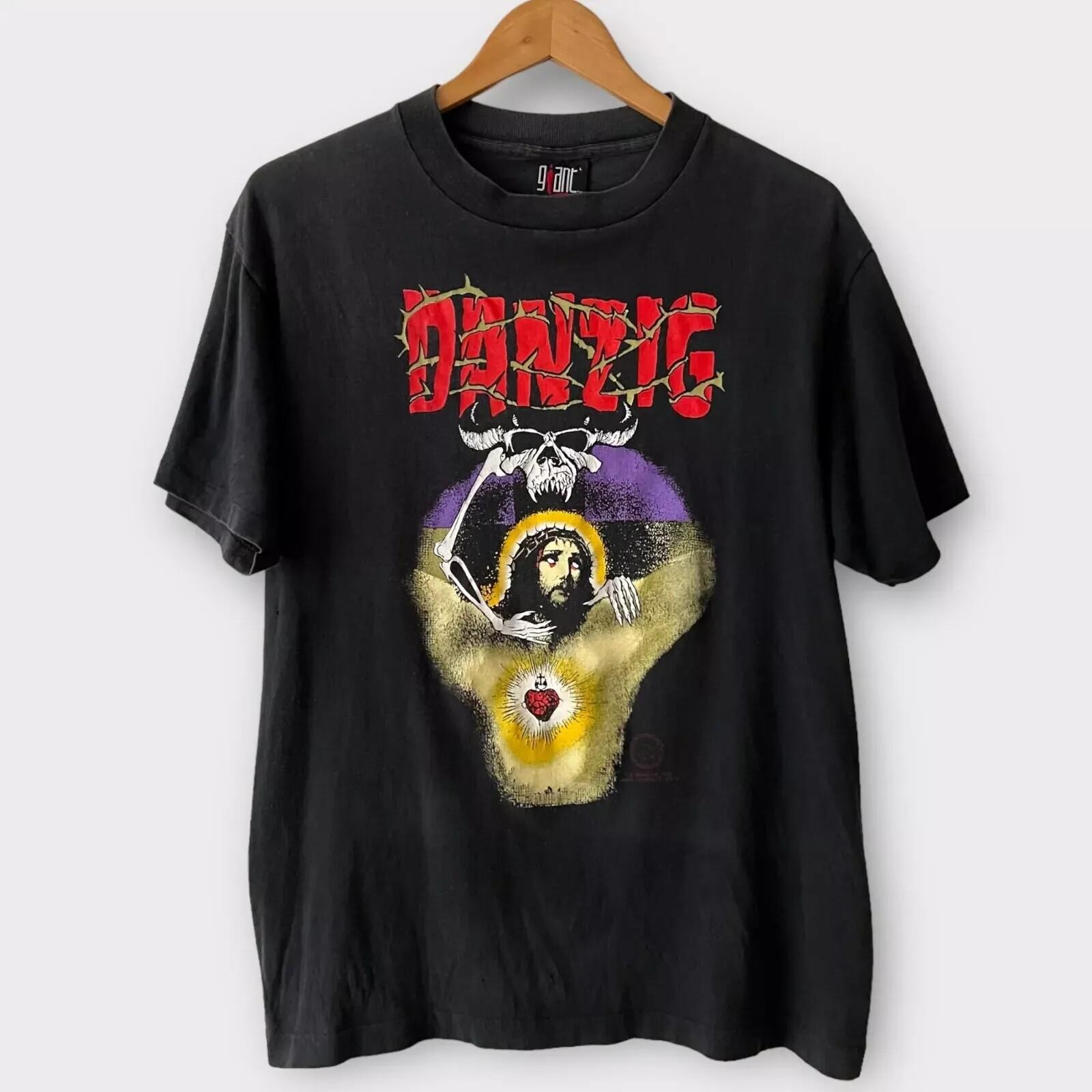 Danzig God Don t Like It Graphic Short Sleeve Unisex Tshirt For Men Women S-5XL Unisex T-Shirt XL