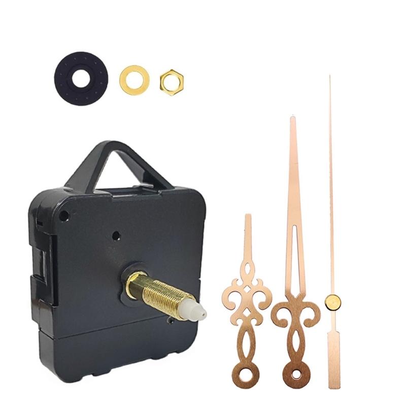 32mm Long Shaft  Clock Movement Replacement Set for Home Office and Workshop Clock Repairs