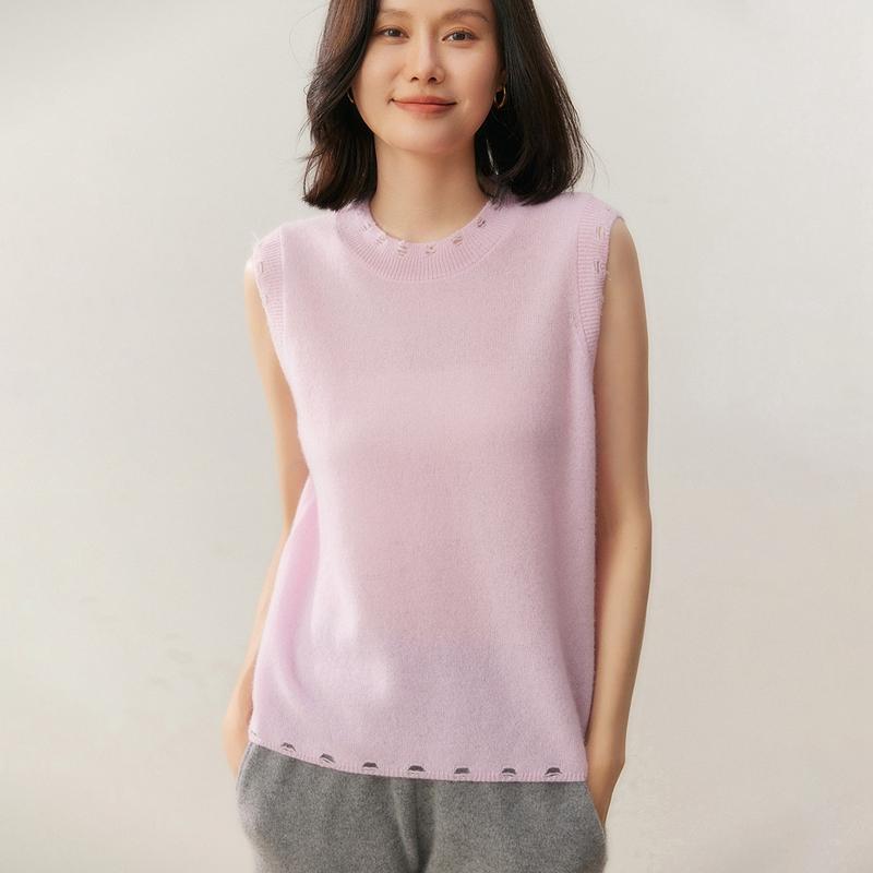 Qinghe 100% Pure Cashmere Women's Sweater - Ultra Soft Luxury Winter Pullover