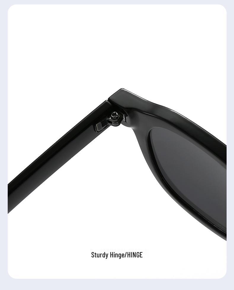 Square Frame Retro Street Style Sunglasses - Trendy Personality Driving Glasses