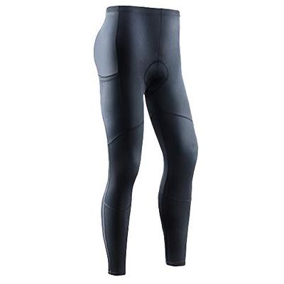[CATENA] Men's Cycling Tights, Cycling Pants, Cycling Tights with 3D Pad, Pockets, Breathable, Sweat-wicking, Quick-drying