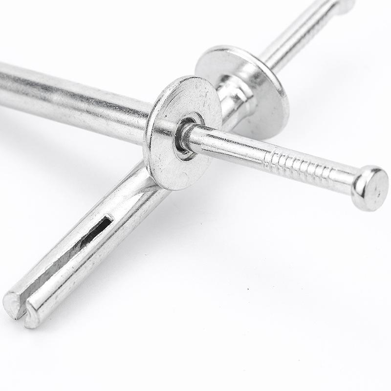 White Zinc-Plated M6 American Expansion Screw for Cement Walls