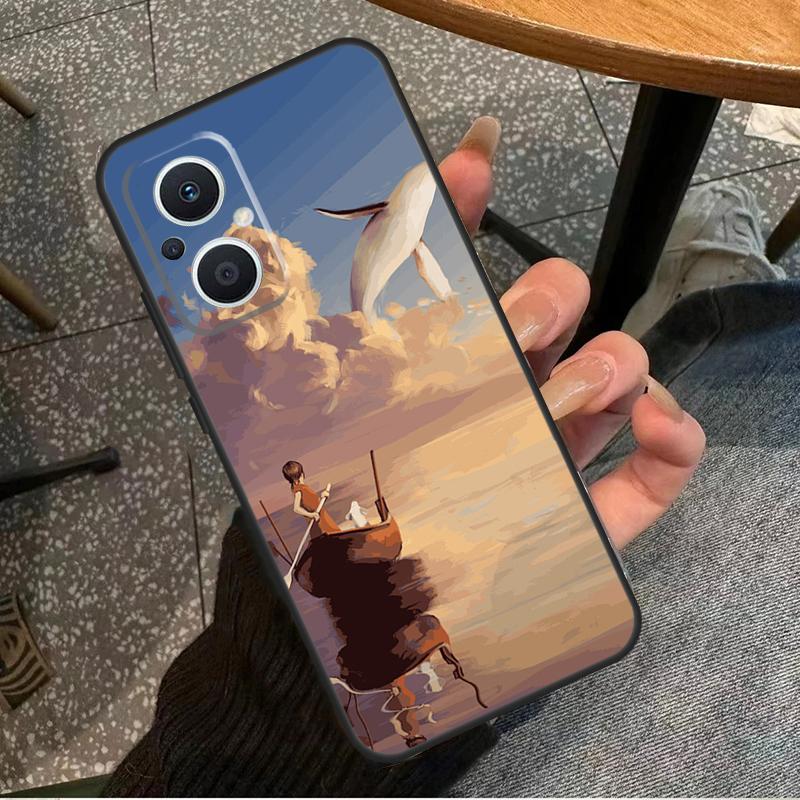 Flying Whale Magical For OPPO Reno 11F 12F 13F 14F 8T 10 11 12 13 14 Pro 8 7 Lite OPPO Find X8 X6 X5 X9 Pro Case