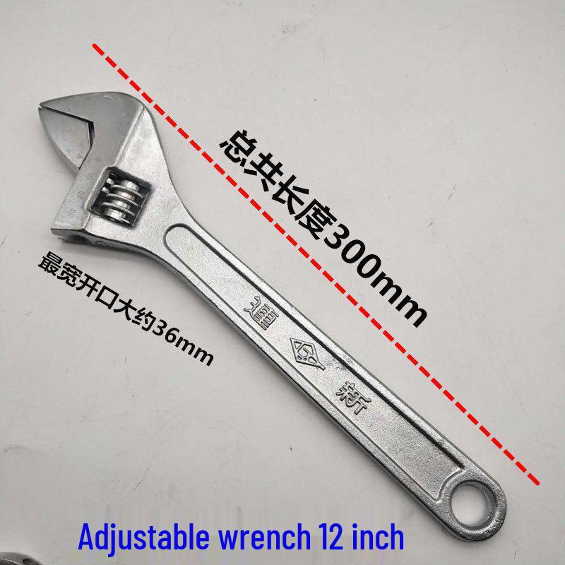Nastavitelný klíč více velikostí: 8", 10", 12", 15" Otevřený multifunkční nástroj