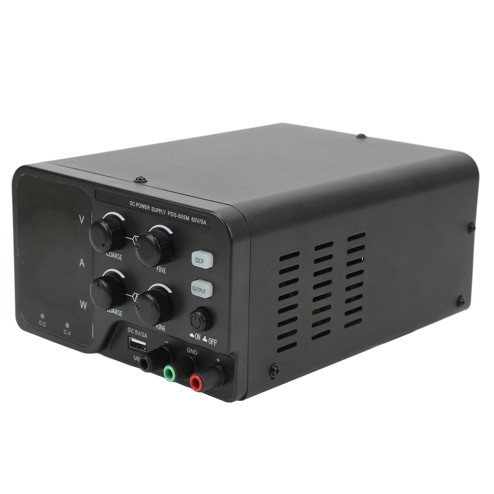 

Adjustable Switch DC Regulated Power Supply 5A Output 4 Bit LED Display 110 Adjusting Voltage Power Supply