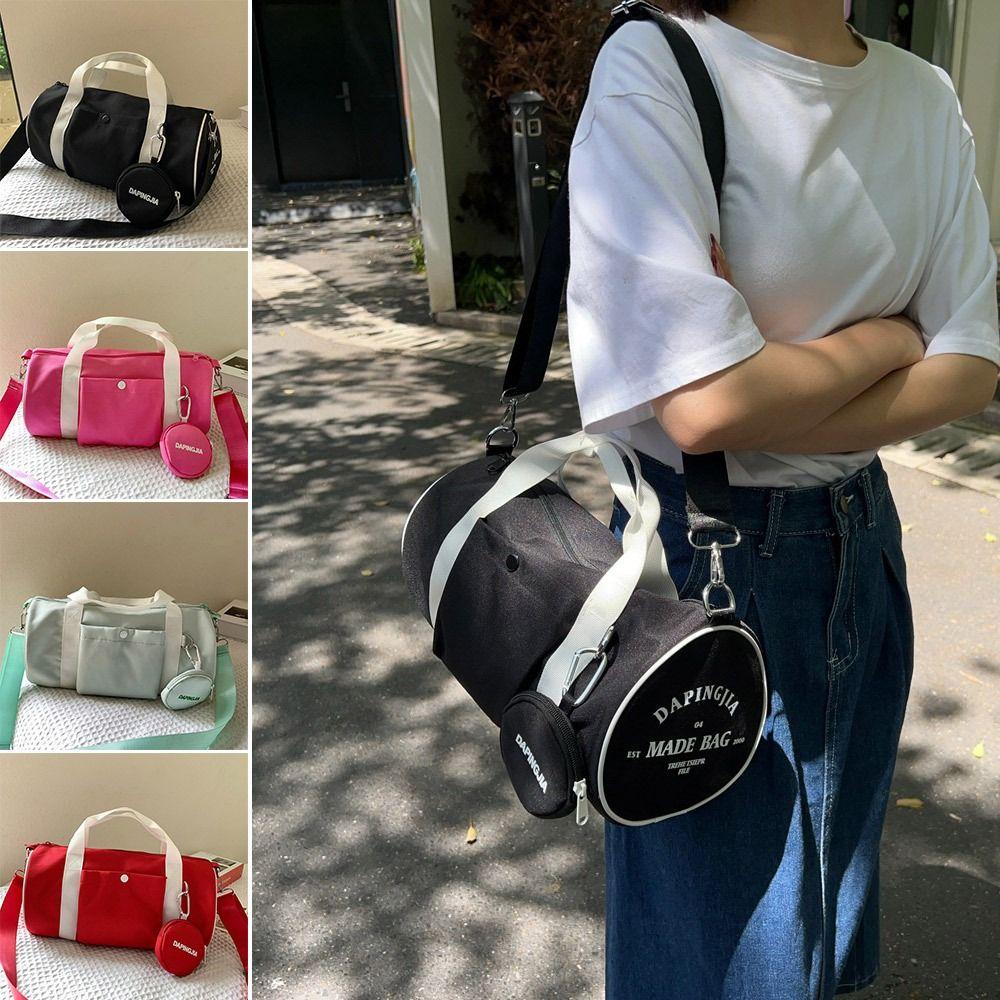 

Harajuku Handbags Large Capacity Satchels Bag New Design Drawstring Bag Women рожевий