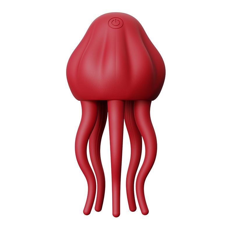 Male Glans Trainer Penis Vibrator Masturbator Stroker Wrapping Tentacle Penis Clit Nipple Stimulation Adult Sex Toy for Men Women