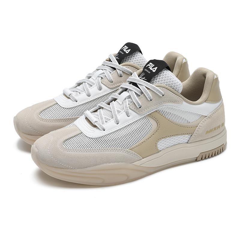 New FILA MIXA 2 Dragon Scale Shoes 2 Low Top Skateboard Shoes Women's White Pink F12W523209FBS
