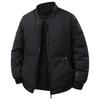 Men's Large Pocket Zipper Jacket Sports Leisure Baseball Collar Thick Warm Quilted Coat