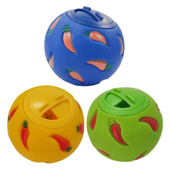 Pet Treat Dispenser Ball Adjustable Treat Dispensing Ball Rolling Ball Slow Feeder Enrichment Toy