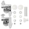 2pcs Slow-lowering Hinge Toilet Cover Accessories 1.0-2.0N·m Opening Angle 115° Slow-down Toilet Cover Connect Triangle