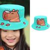 Cartoon Animal Fisherman Hat UPF 50+ Sun Protection Lightweight Adjustable For Outdoor Activities Beach Vacation