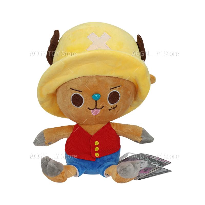 20-30cm One Piece Chopper Luffy Law Sanji Stuffed Doll Kawaii Soft Plush Toys Kids Pillow Gift Children Birthday