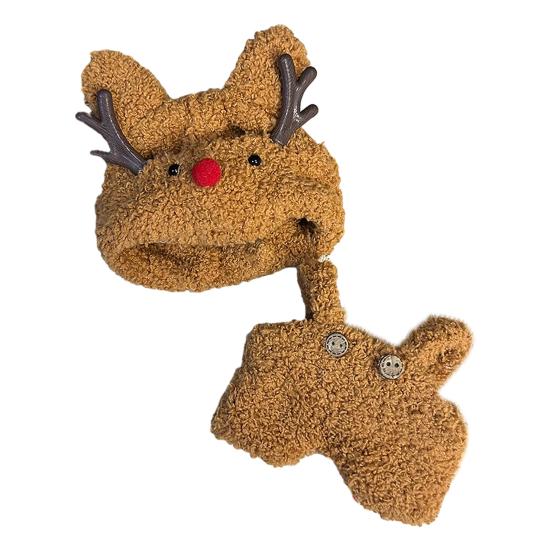 

Одежда для кукол для кукол 17 см Легко надевать Идеальная посадка Кукольный комбинезон со шляпой Наряд для быстрой смены Набор одежды для мини-кукол G