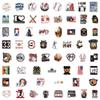60 Waterproof Baseball Graffiti Stickers for DIY Decoration and Notebooks