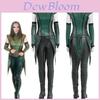 Exquisites grünes Guardians of the Galaxy 2 Mantis Cosplay-Outfit für Frauen
