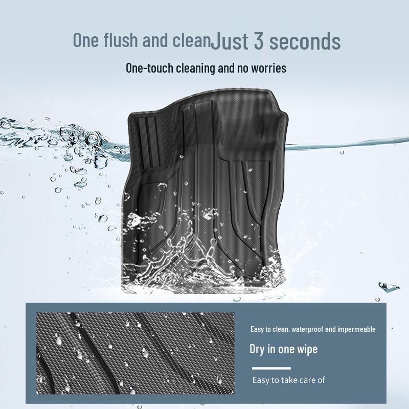 Eco-Friendly TPE Floor and Trunk Mats for 2024 Volkswagen Tiguan L/L Pro