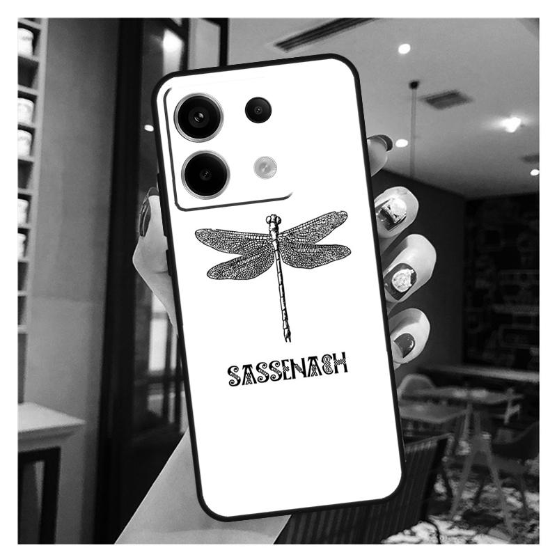 Outlander Sassenach Dragonfly Case For Xiaomi Redmi Note 13 12 11 9 10 Pro 9S 10S 11S 12S Redmi 13 12 10C 12C 13C Coque